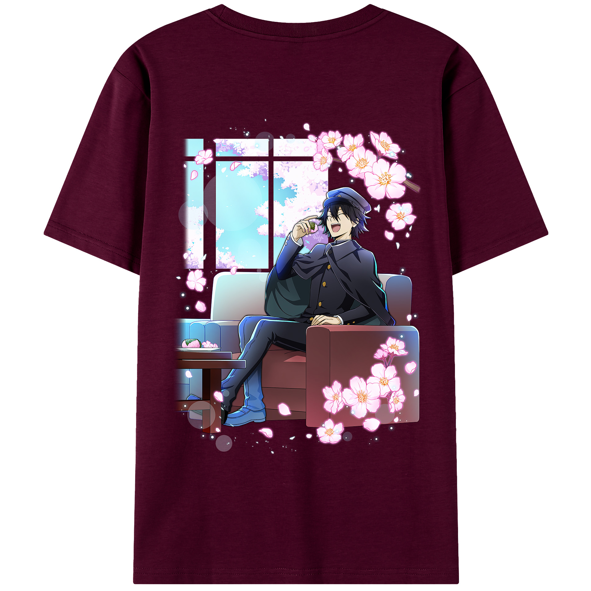 （画像用） 文豪ストレイドッグス Bungo Stray Dogs レディース半袖Tシャツ(バックプリント)